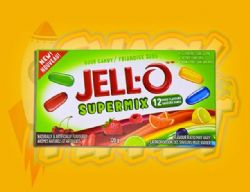 JELL-O SUPERMIX - FRIANDISE TENDRE ET MOELLEUSE 120G (BONBON)